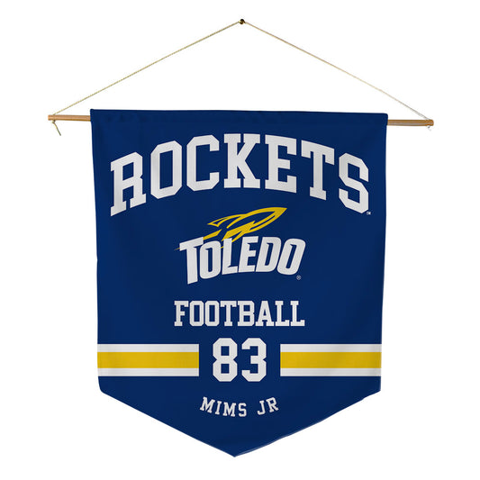 Toledo - NCAA Football : Omar Mims Jr - Pennant - 18" x 21"-0
