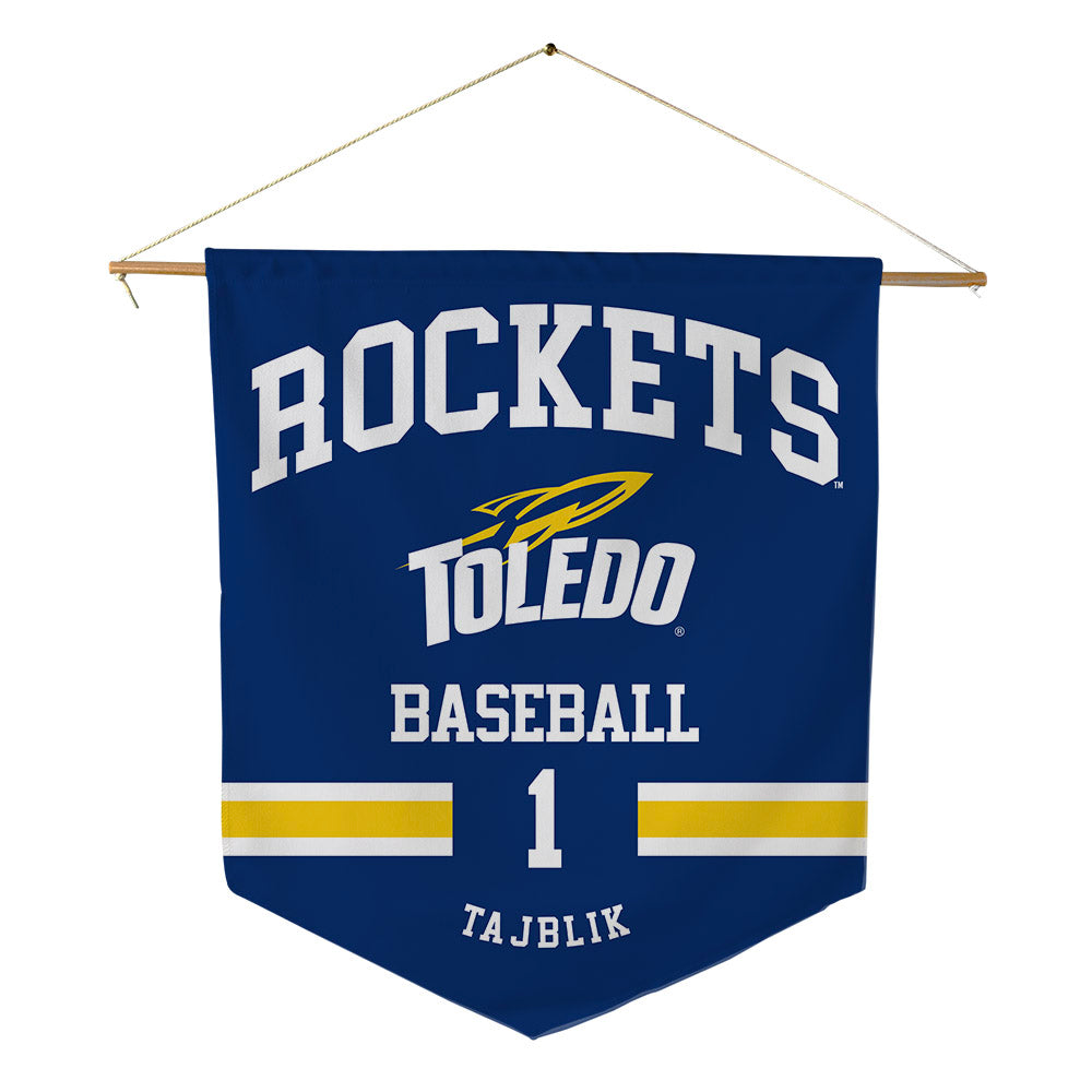Toledo - NCAA Baseball : Drew Tajblik - Pennant - 18" x 21"-0