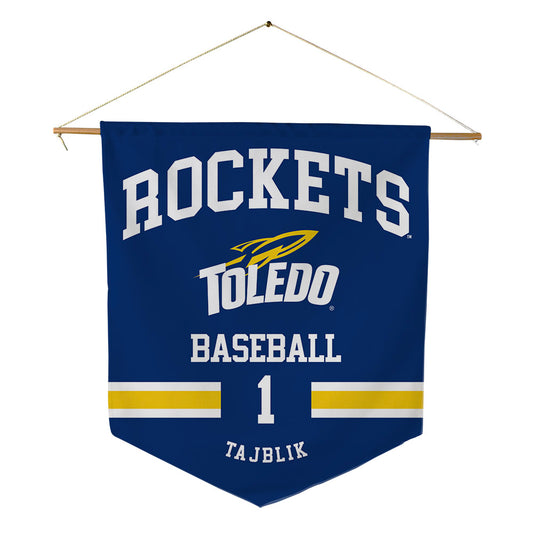 Toledo - NCAA Baseball : Drew Tajblik - Pennant - 18" x 21"-0