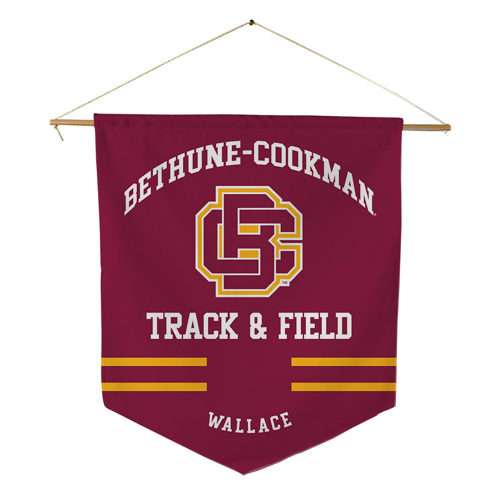 Bethune - NCAA Men's Track & Field : Jancent Wallace - Pennant - 18" x 21"-0