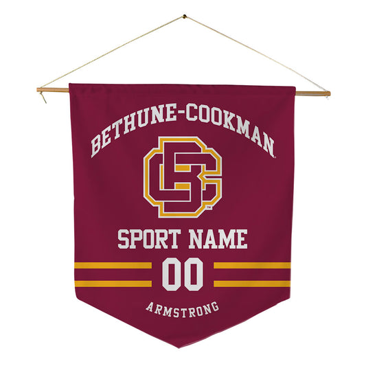 Bethune - NCAA Men's Track & Field : Nehemiah Armstrong - Pennant - 18" x 21"-0