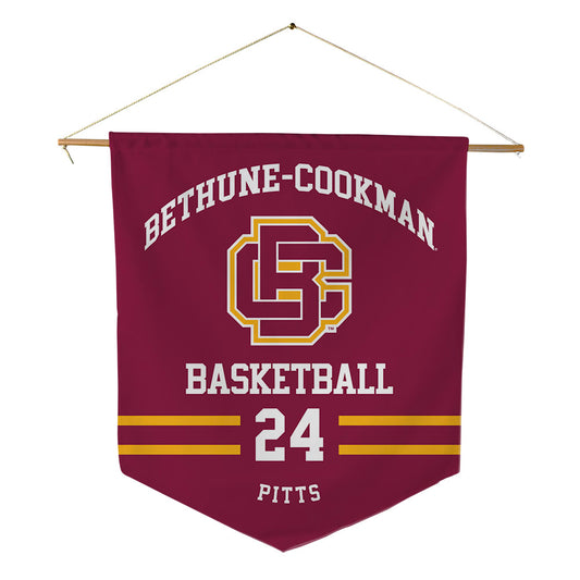 Bethune - NCAA Women's Basketball : Dariasia Pitts - Pennant - 18" x 21"-0