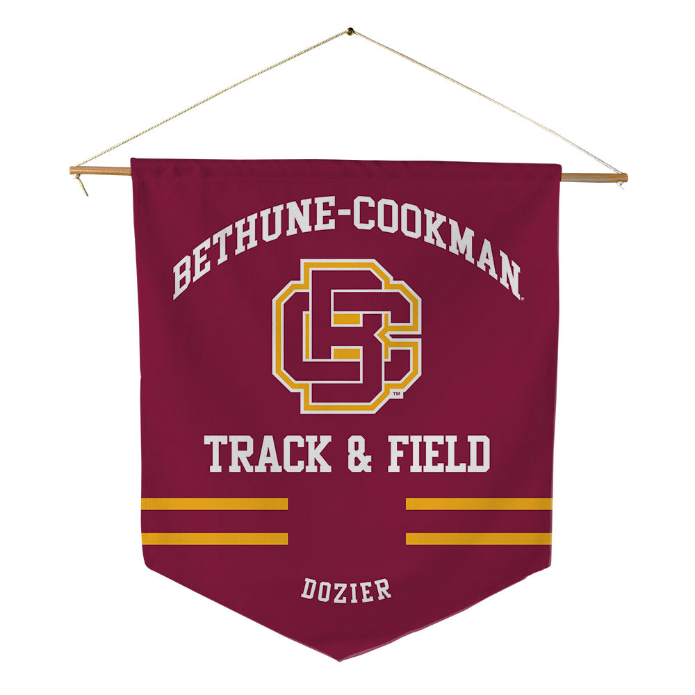 Bethune - NCAA Men's Track & Field : Christian Dozier - Pennant - 18" x 21"-0