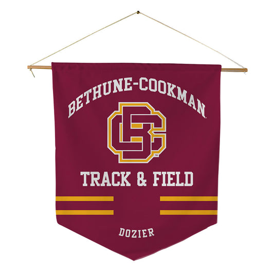 Bethune - NCAA Men's Track & Field : Christian Dozier - Pennant - 18" x 21"-0