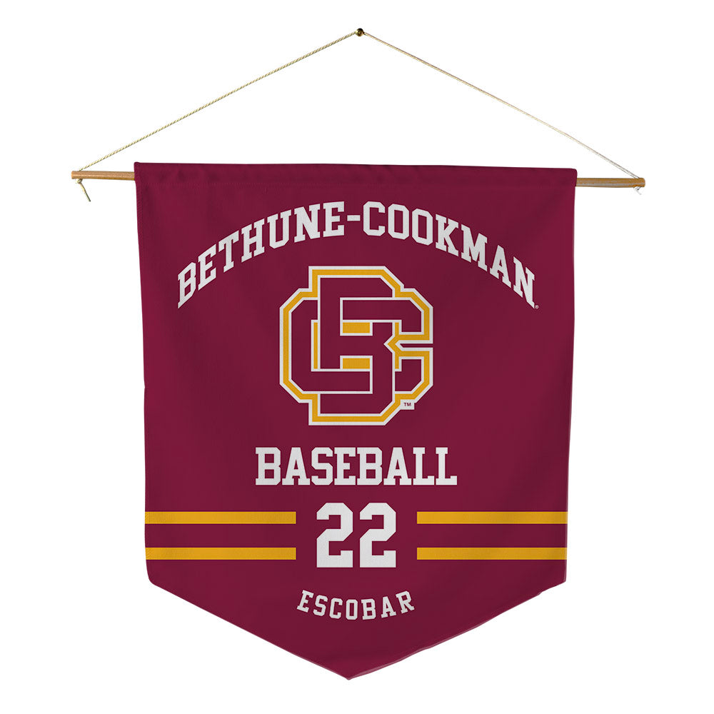 Bethune - NCAA Baseball : Irvin Escobar - Pennant - 18" x 21"-0