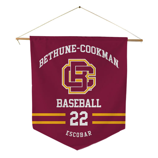 Bethune - NCAA Baseball : Irvin Escobar - Pennant - 18" x 21"-0