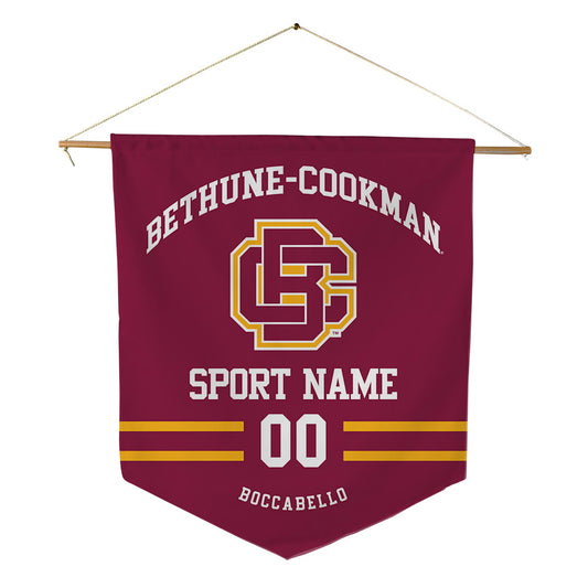 Bethune - NCAA Baseball : Tanner Boccabello - Pennant - 18" x 21"-0