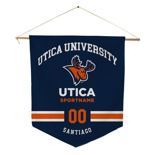 Utica - NCAA Men's Track & Field : Joseph Santiago - Pennant - 18" x 21"-0