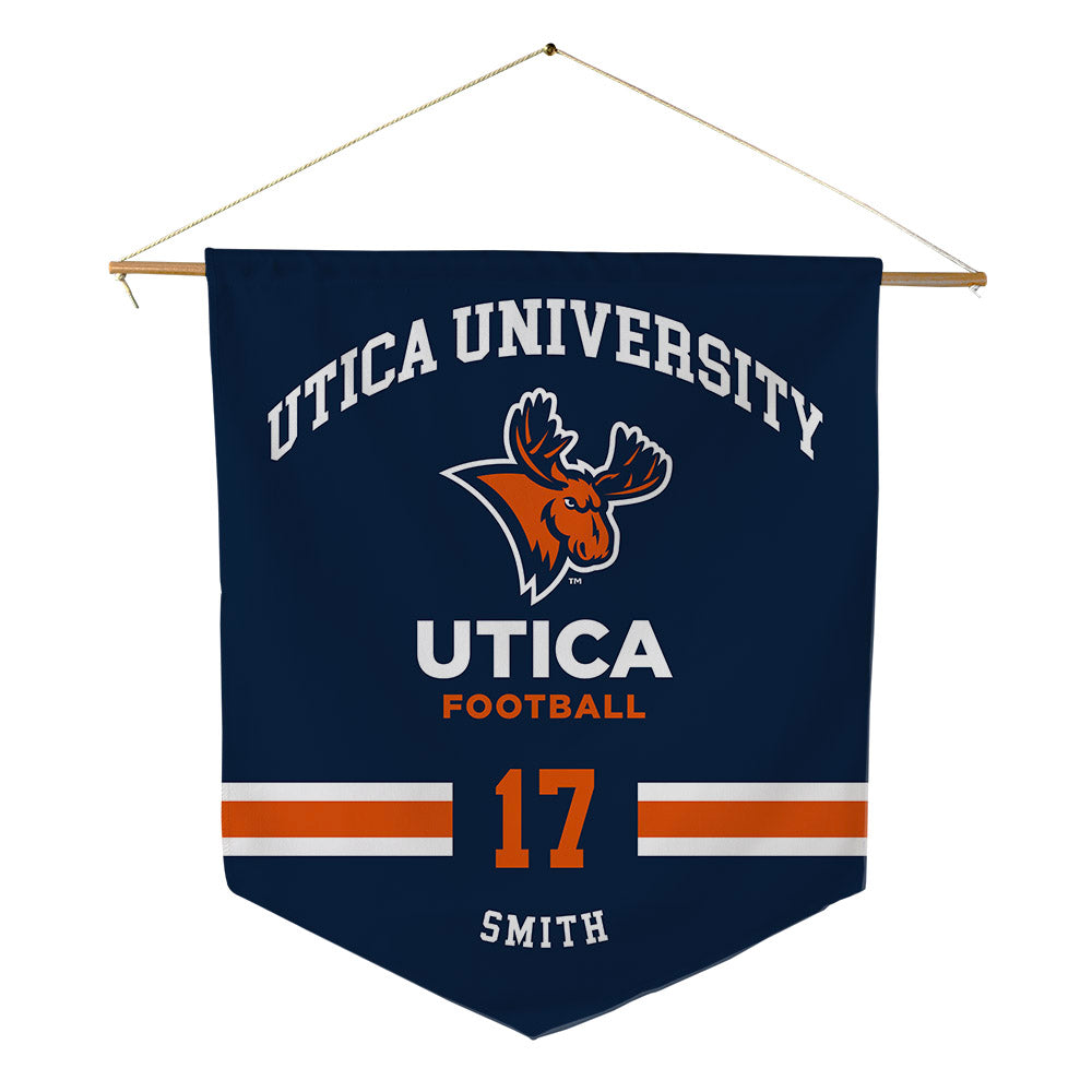 Utica - NCAA Football : Nazir Smith - Pennant - 18" x 21"-0