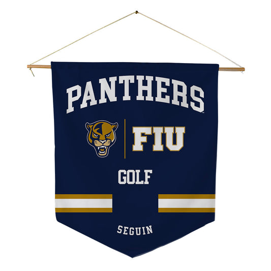 FIU - NCAA Women's Golf : Amandine Seguin - Pennant - 18" x 21"-0