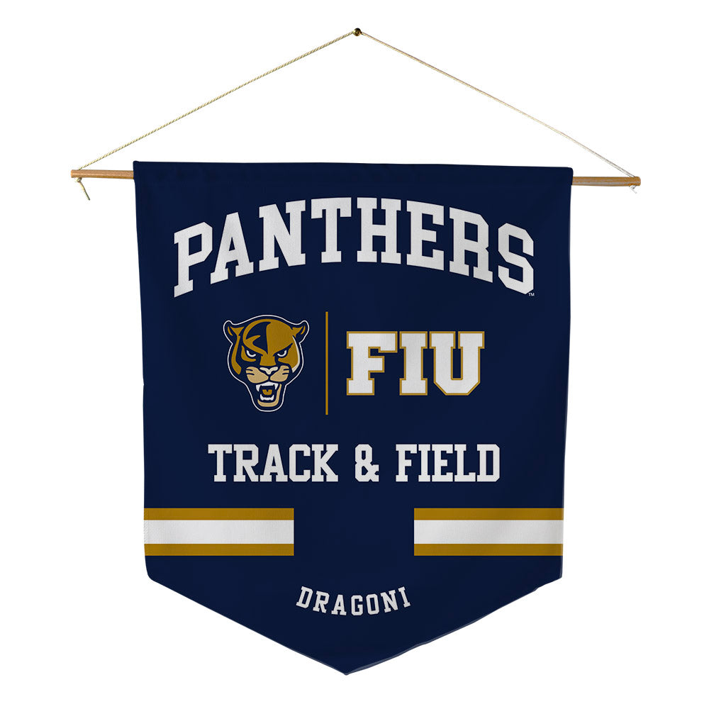 FIU - NCAA Women's Track & Field : Nicole Dragoni - Pennant - 18" x 21"-0