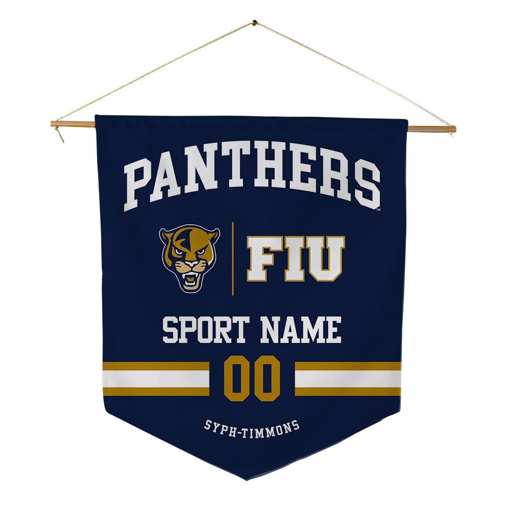 FIU - NCAA Football : Orlando Syph-Timmons - Pennant - 18" x 21"-0