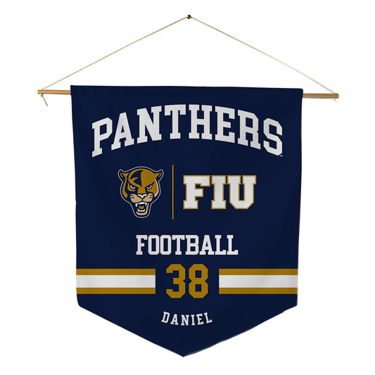 FIU - NCAA Football : Reech Daniel - Pennant - 18" x 21"-0