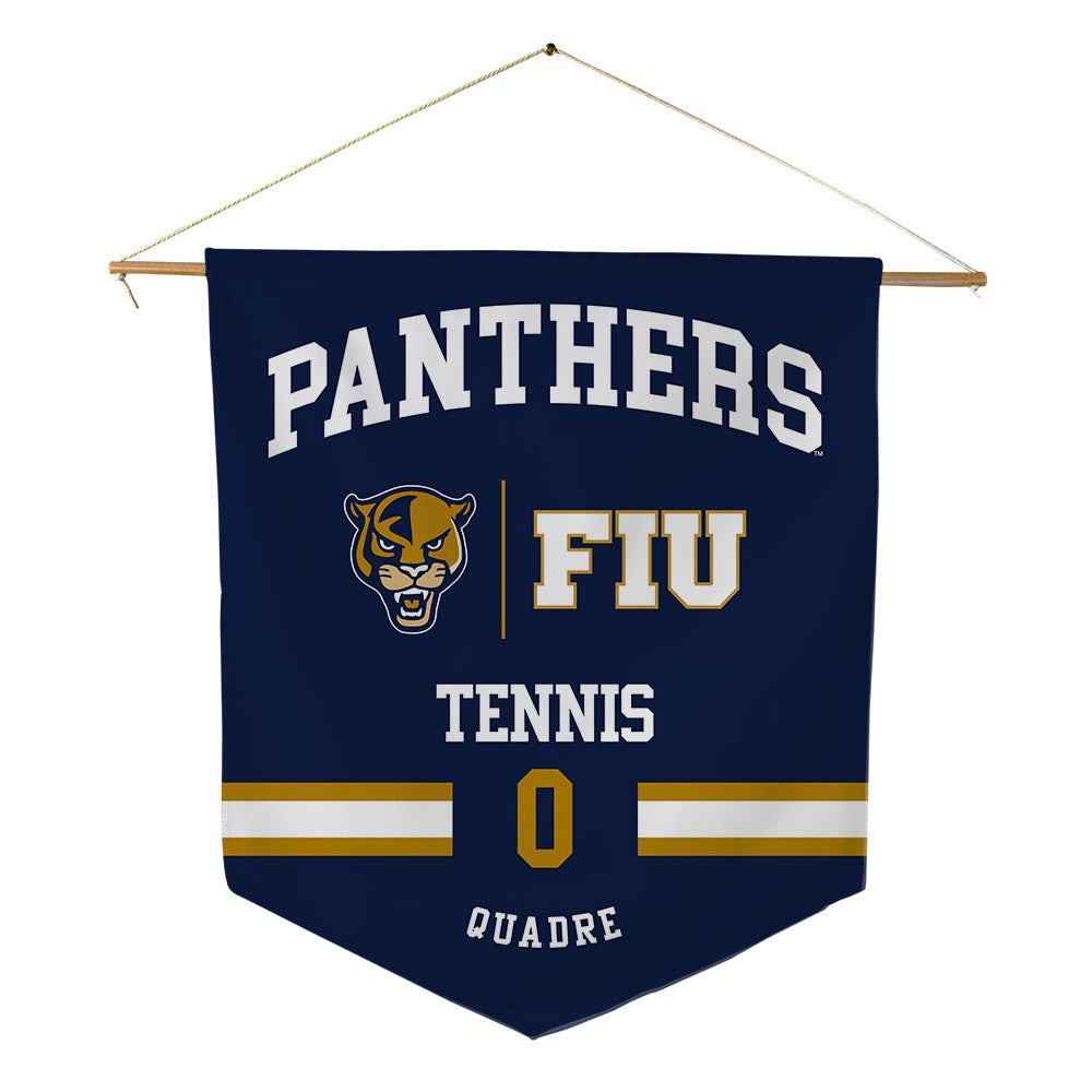 FIU - NCAA Women's Tennis : Oyin Quadre - Pennant - 18" x 21"-0