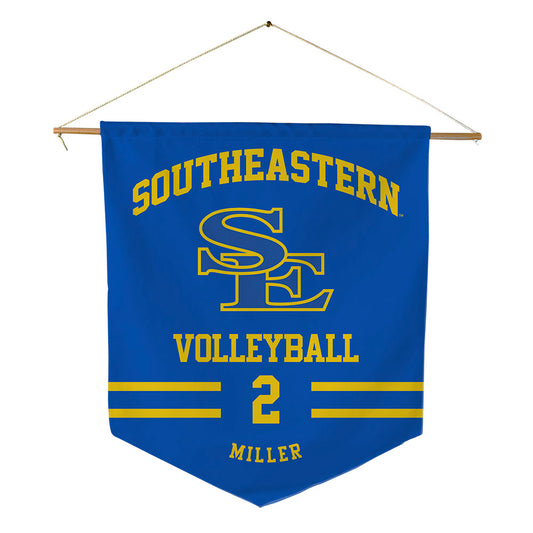 Southeastern - NCAA Women's Volleyball : Calista Miller - Pennant - 18" x 21"-0