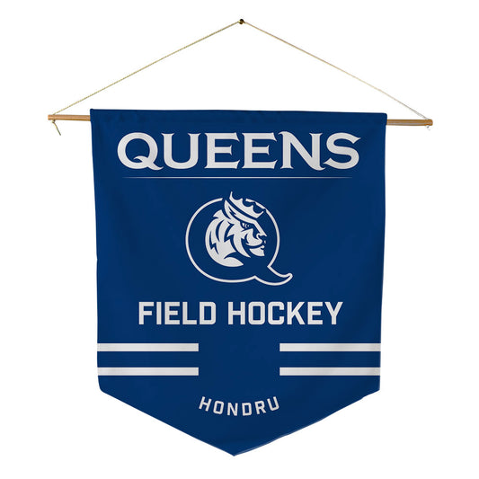 Queens - NCAA Women's Field Hockey : Sarah Hondru - Pennant - 18" x 21"-0