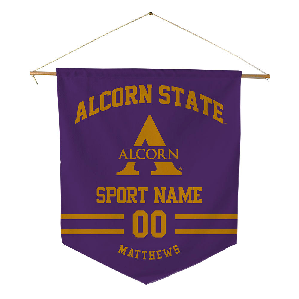 Alcorn - NCAA Football : Jacoby Matthews - Pennant - 18" x 21"-0
