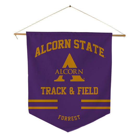 Alcorn - NCAA Men's Track & Field : Trellas Forrest - Pennant - 18" x 21"-0