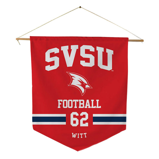 Saginaw Valley - NCAA Football : Trevor Witt - Pennant - 18" x 21"-0