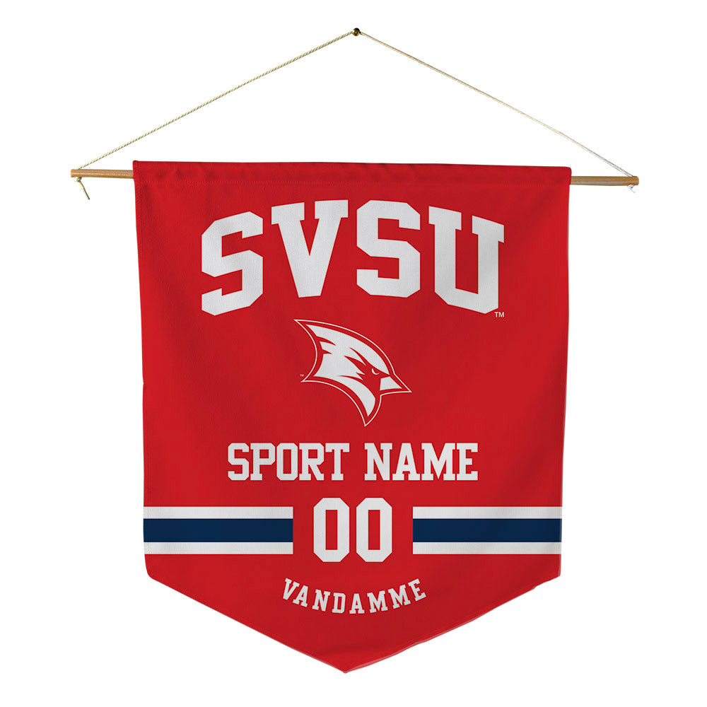 Saginaw Valley - NCAA Men's Golf : Bradly VanDamme - Pennant - 18" x 21"-0