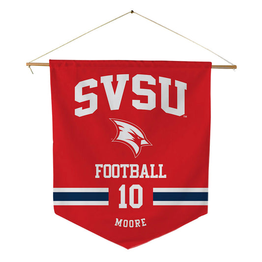Saginaw Valley - NCAA Football : Jacob Moore - Pennant - 18" x 21"-0