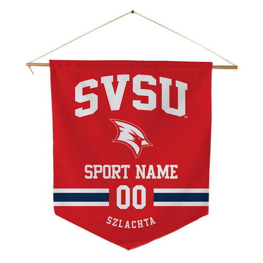 Saginaw Valley - NCAA Women's Lacrosse : Kendall Szlachta - Pennant - 18" x 21"-0