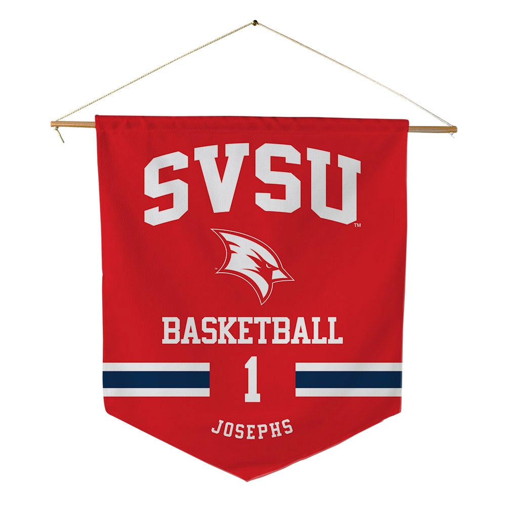 Saginaw Valley - NCAA Men's Basketball : Marquese Josephs - Pennant - 18" x 21"-0