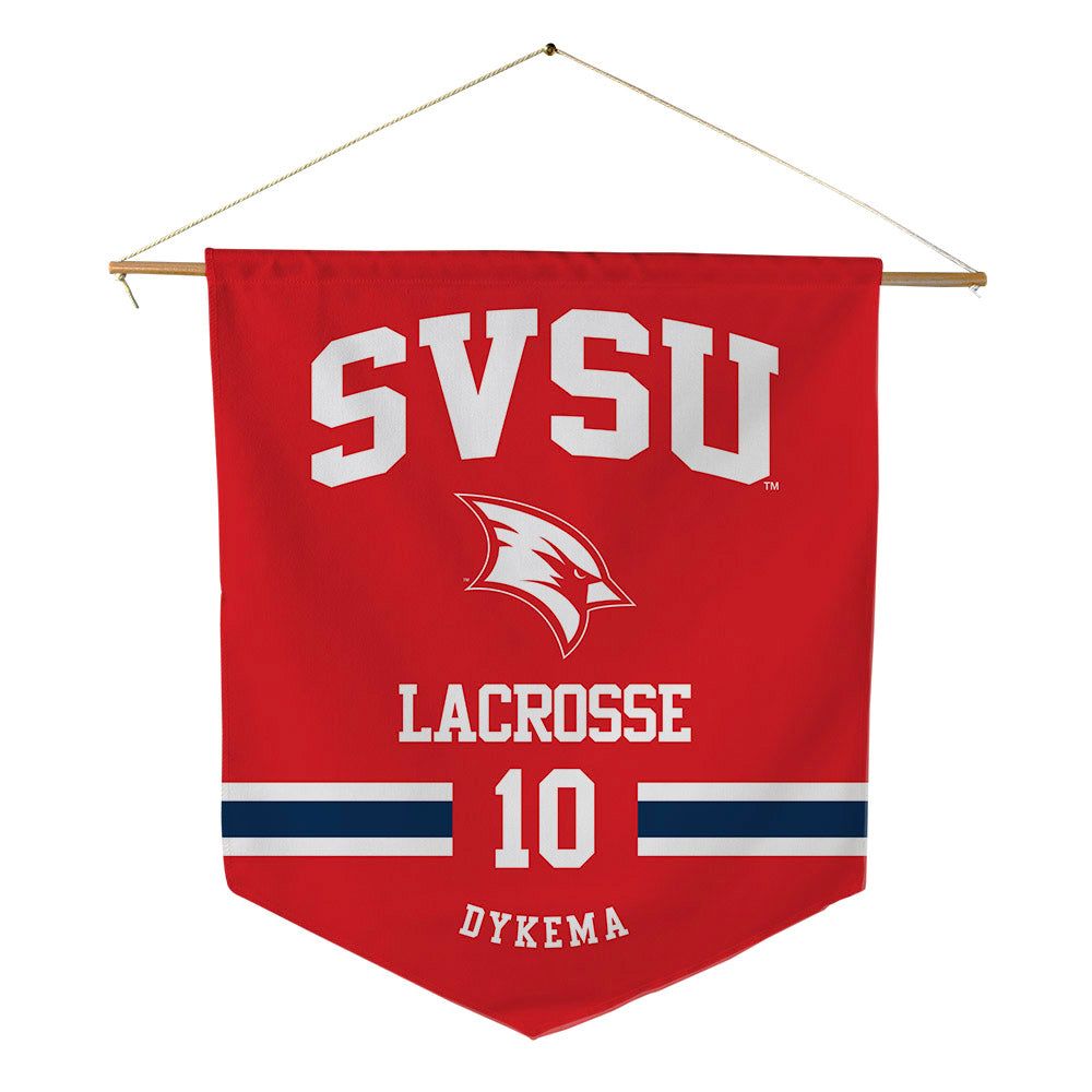 Saginaw Valley - NCAA Women's Lacrosse : Annelle Dykema - Pennant - 18" x 21"-0
