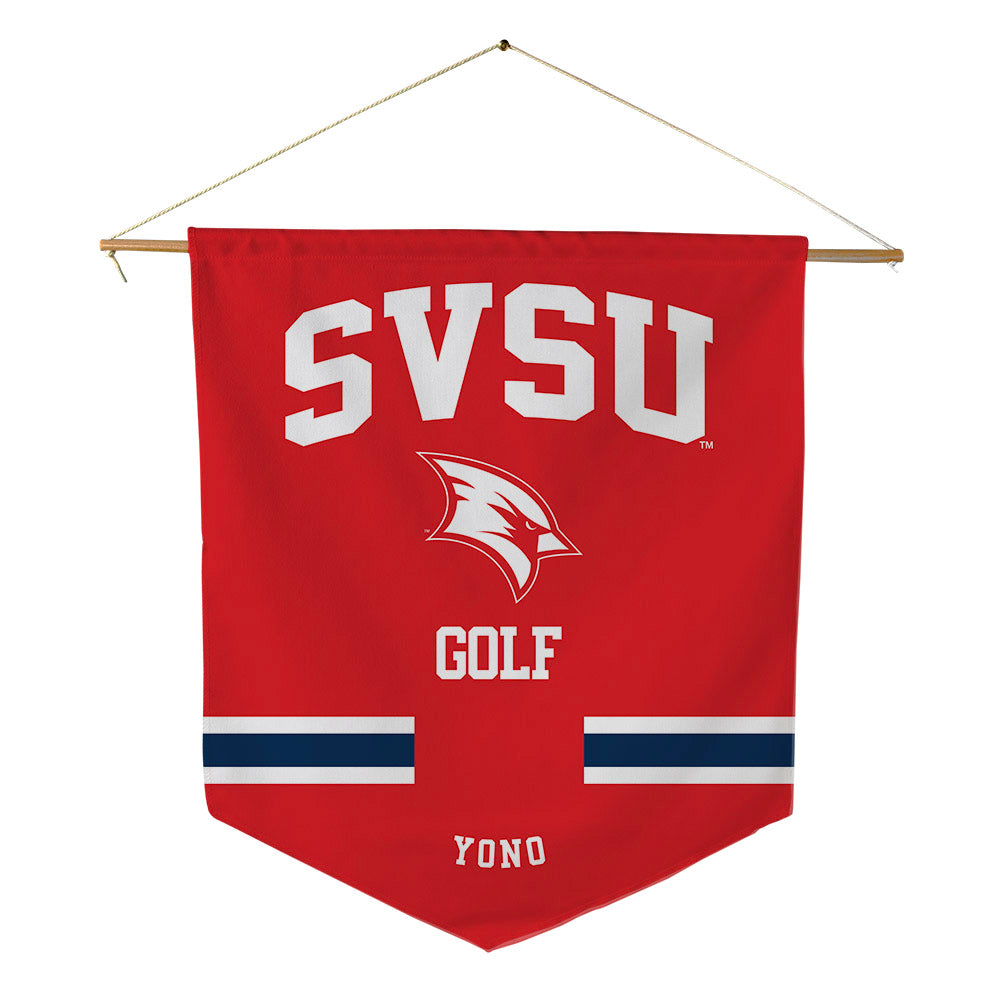 Saginaw Valley - NCAA Men's Golf : Ben Yono - Pennant - 18" x 21"-0