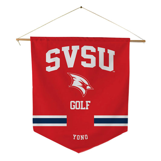 Saginaw Valley - NCAA Men's Golf : Ben Yono - Pennant - 18" x 21"-0
