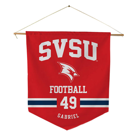 Saginaw Valley - NCAA Football : George Gabriel - Pennant - 18" x 21"-0