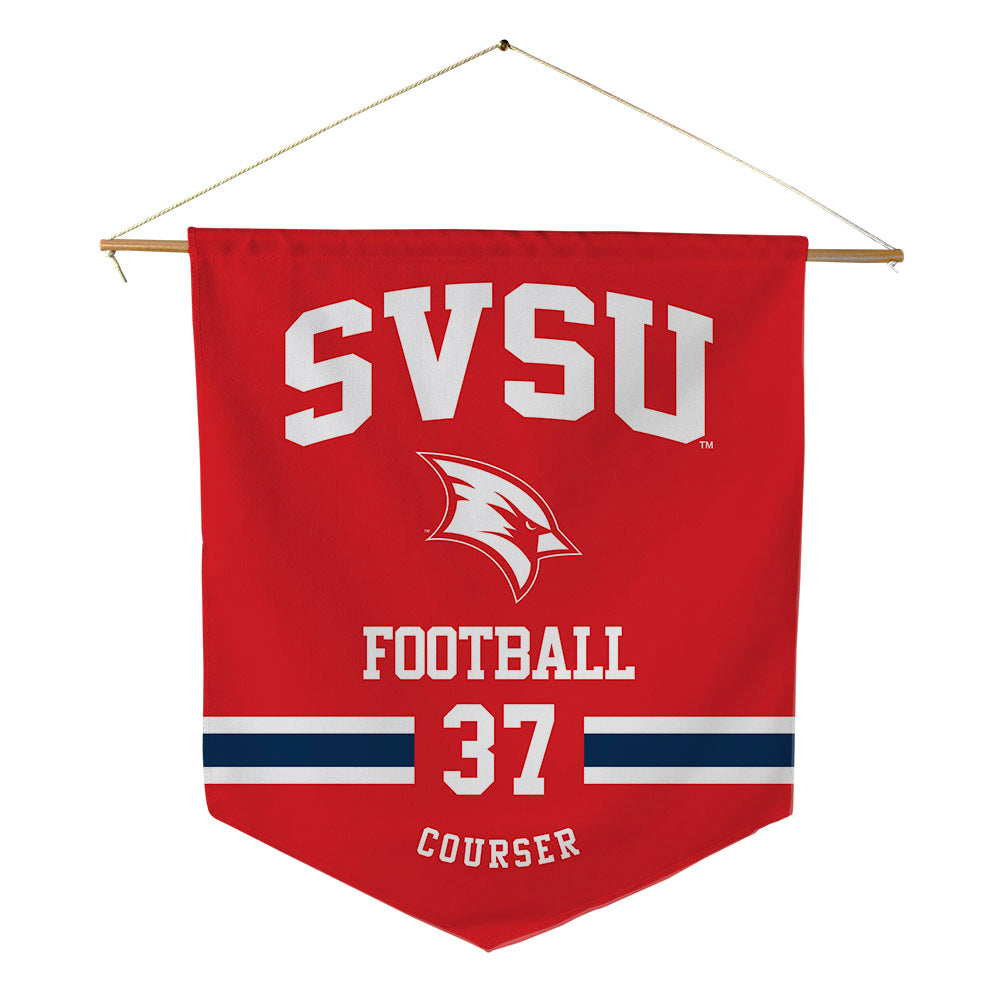 Saginaw Valley - NCAA Football : Brayden Courser - Pennant - 18" x 21"-0