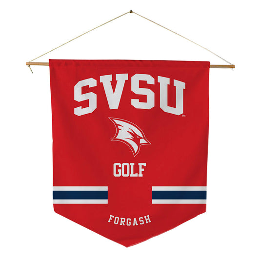 Saginaw Valley - NCAA Men's Golf : Garett Forgash - Pennant - 18" x 21"-0