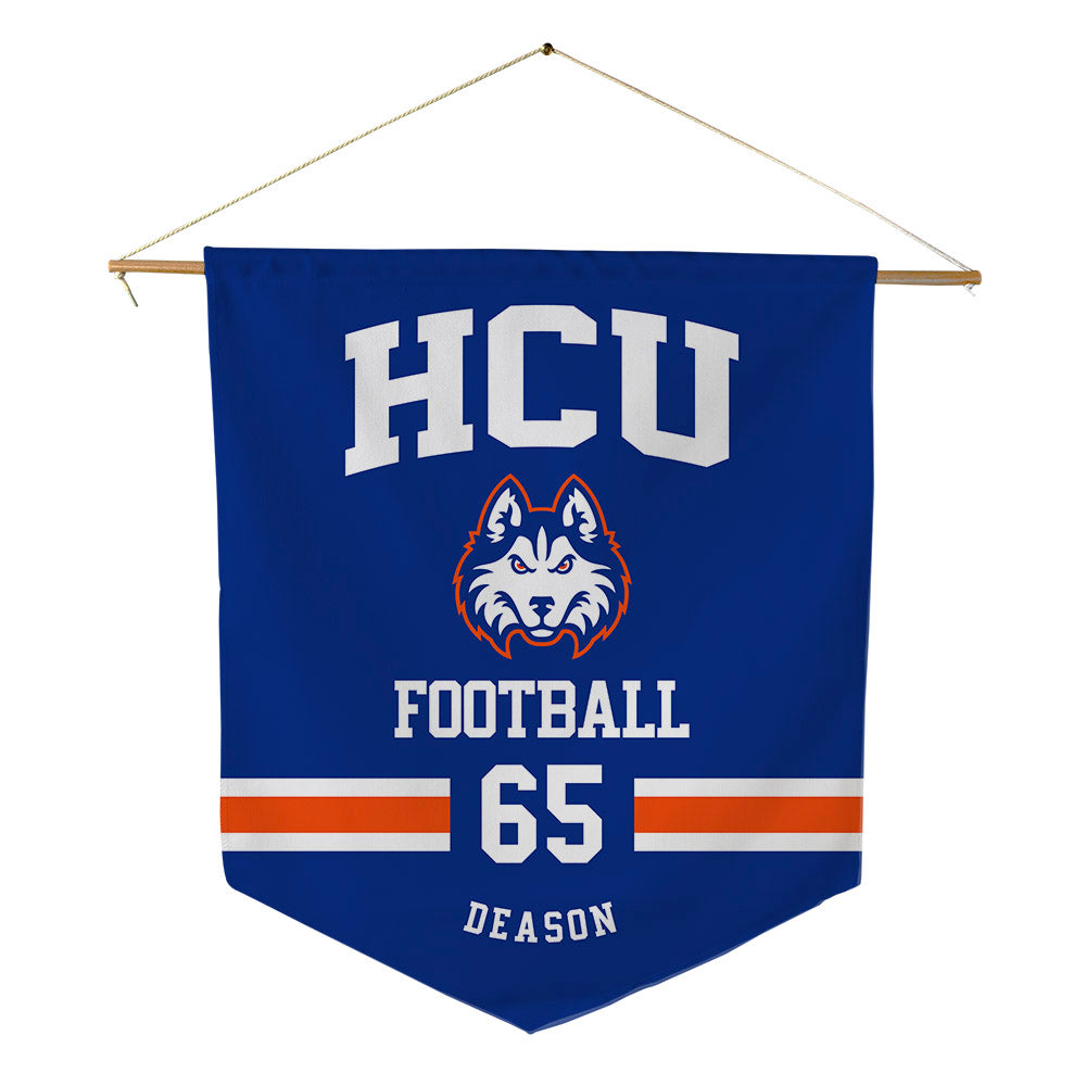 HCU - NCAA Football : Amari Deason - Pennant - 18" x 21"-0