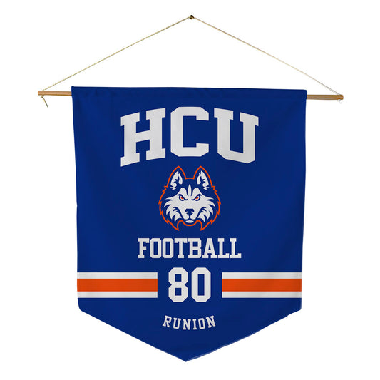 HCU - NCAA Football : Jett Runion - Pennant - 18" x 21"-0