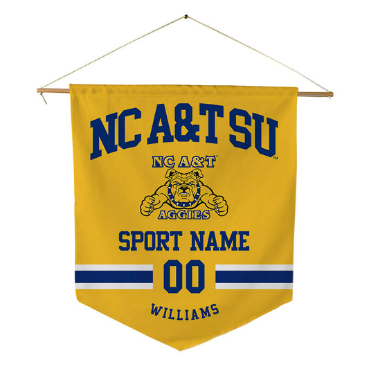 North Carolina A&T - NCAA Football : Jayden Williams - Pennant - 18" x 21"-0