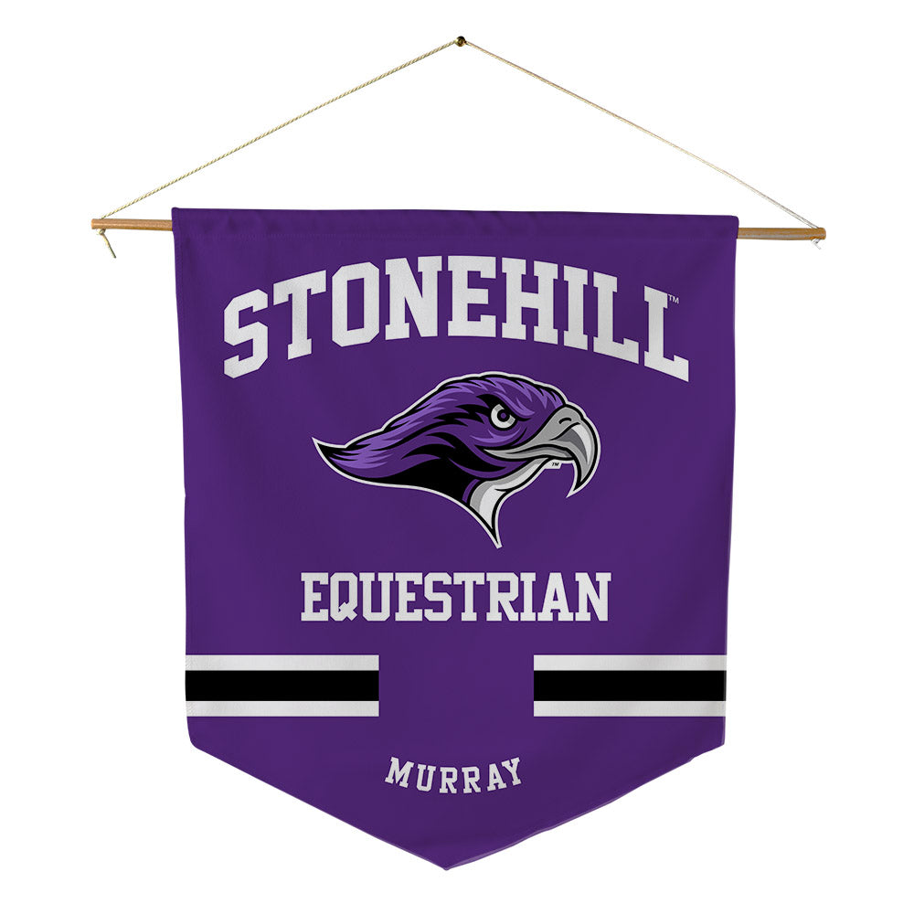 Stonehill - NCAA Equestrian : Shannon Murray - Pennant - 18" x 21"-0