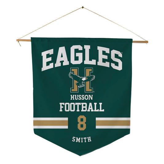 Husson - NCAA Football : Kane Smith - Pennant - 18" x 21"-0
