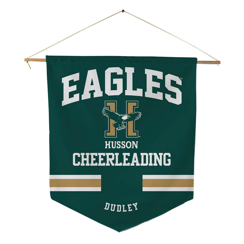 Husson - NCAA Cheerleading : Abigail Dudley - Pennant - 18" x 21"-0