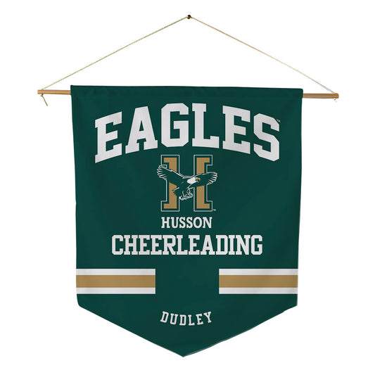 Husson - NCAA Cheerleading : Abigail Dudley - Pennant - 18" x 21"-0