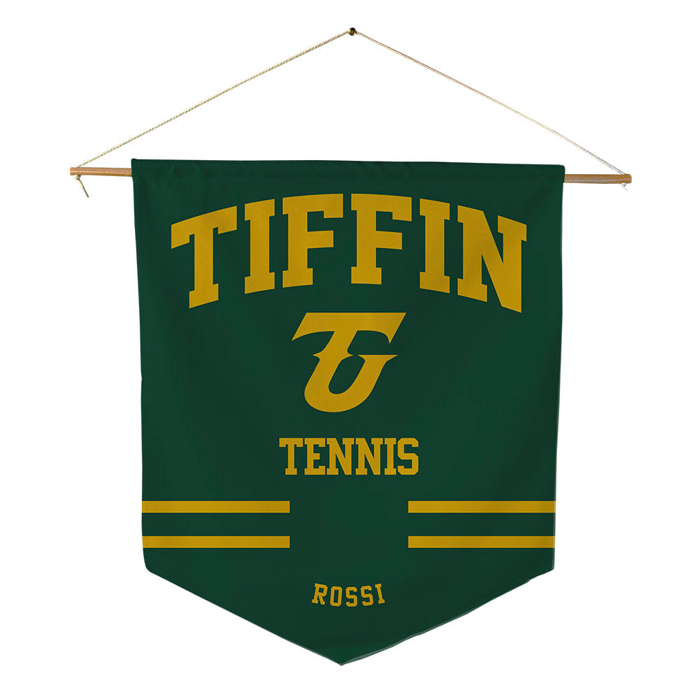 Tiffin - NCAA Men's Tennis : Samuel Rossi - Pennant - 18" x 21"-0
