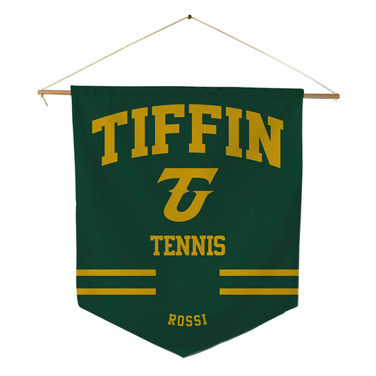 Tiffin - NCAA Men's Tennis : Samuel Rossi - Pennant - 18" x 21"-0