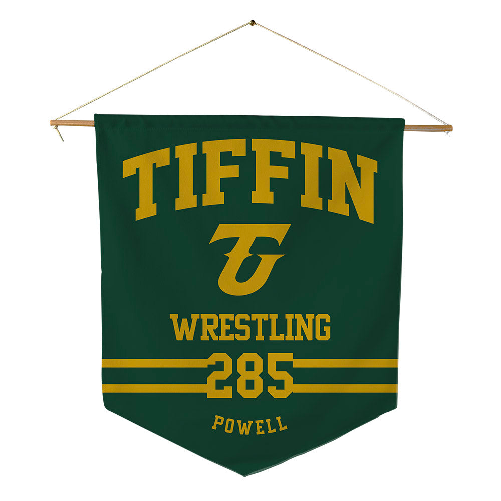 Tiffin - NCAA Wrestling : Jake Powell - Pennant - 18" x 21"-0