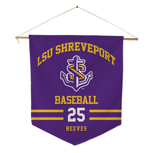 LSUS - NCAA Baseball : Cobe Reeves - Pennant - 18" x 21"-0