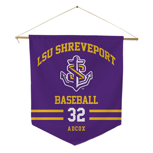 LSUS - NCAA Baseball : James Adcox - Pennant - 18" x 21"-0