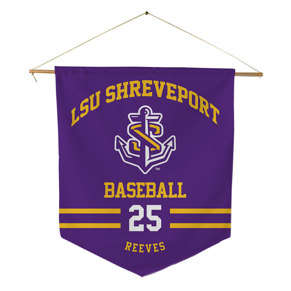 LSUS - NCAA Baseball : Cobe Reeves - Pennant - 18" x 21"-0