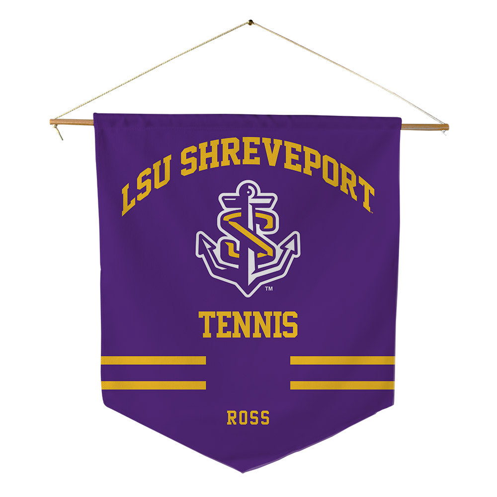 LSUS - NCAA Women's Tennis : Christlyn Ross - Pennant - 18" x 21"-0