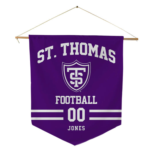 UST - NCAA Football : Davyne Jones - Pennant - 18" x 21"-0