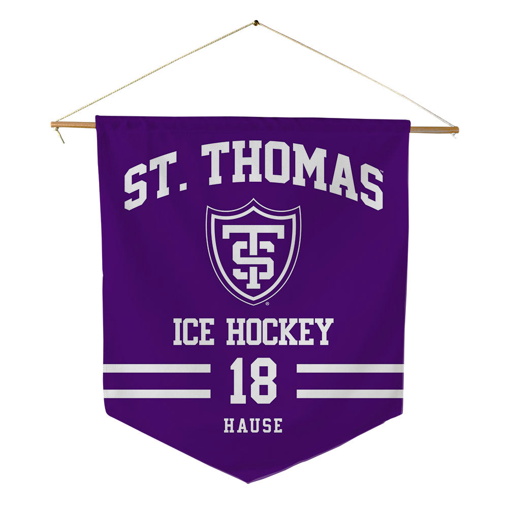 UST - NCAA Women's Ice Hockey : Ellah Hause - Pennant - 18" x 21"-0