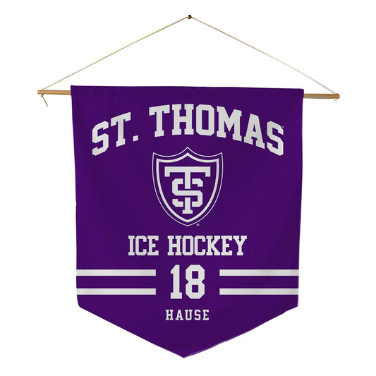 UST - NCAA Women's Ice Hockey : Ellah Hause - Pennant - 18" x 21"-0